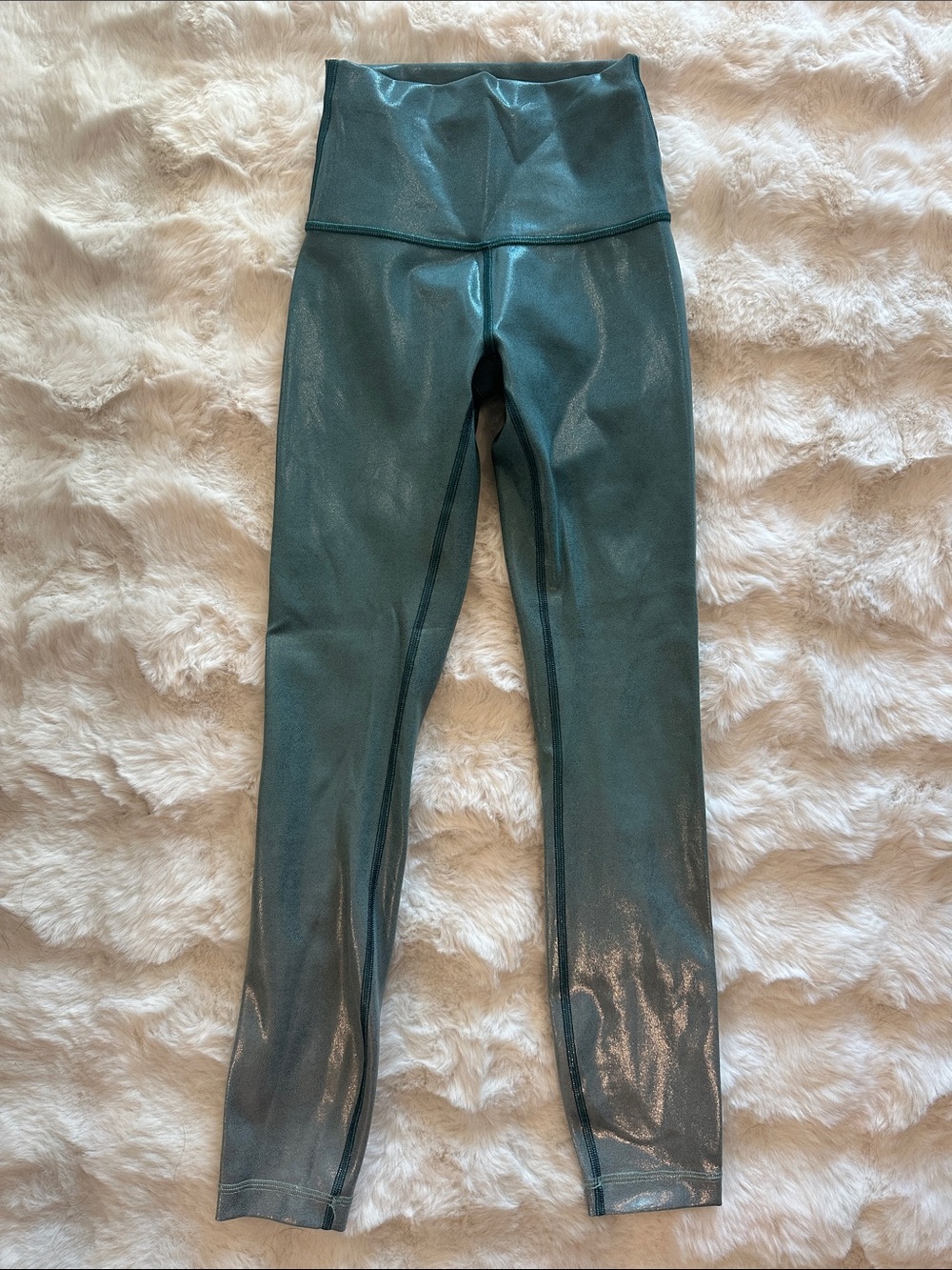 Lululemon Teal Ombré Leggings - Size 0